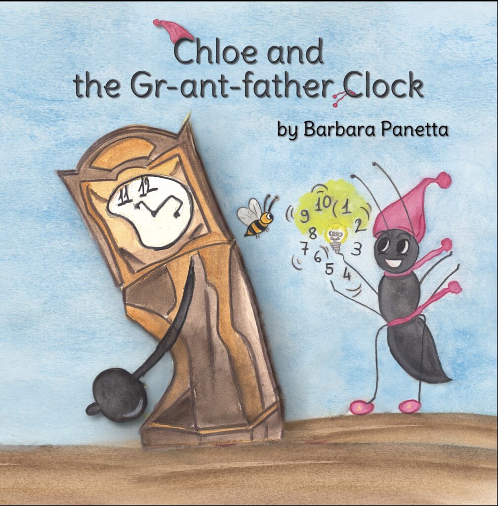 Chloe and the Gr-ant-father Clock — front cover